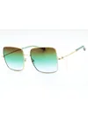 Missoni Rectangular Women's Sunglasses In Blue