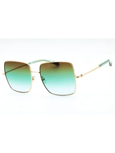 Missoni Rectangular Women's Sunglasses In Blue