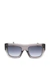 Missoni Rectangular-frame Sunglasses In Gray
