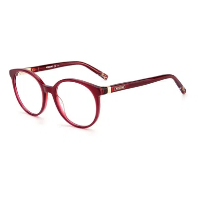 Missoni Red Acetate Frames In Brown