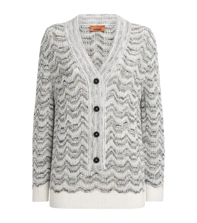 Missoni Relaxed Zigzag Sweater In Multi
