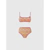 Missoni Reversible Bikini With Print And High Bottom In Multicoloured