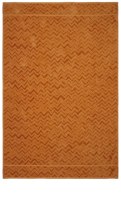 Missoni Rex Bath Sheet In Ocra