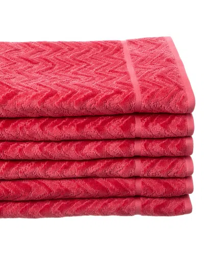 MISSONI REX SET OF 6 BATH TOWELS