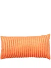 Missoni Ribbed Rectangle Cushion In Orange