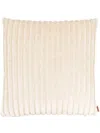 Missoni Ribbed Square Cushion In Neutrals