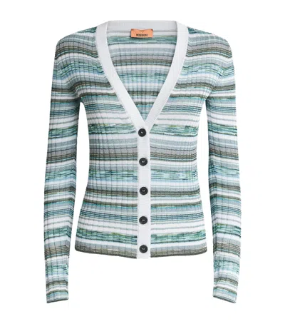 Missoni Ribbed Stripe Cardigan