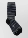 MISSONI RIBBED STRIPED SOCKS WITH REINFORCED TOE AND HEEL