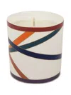 Missoni Ribbon-pattern Candle In Multi