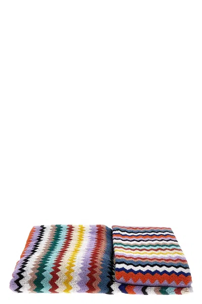 Missoni 'riverbero' 2 Towel Set In Multi