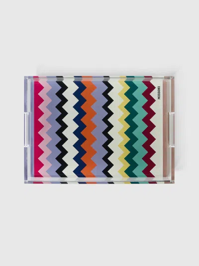 Missoni Riverbero Tray 25x35 Cm In Multi