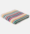 Missoni Riverbero Zigzag Terry Bath Sheet In Multicoloured