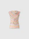Missoni Sleeveless Top With Gathered Neckline