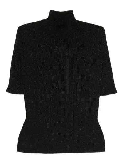 Missoni Robbed Turtle-neck Sweater In Animal Print