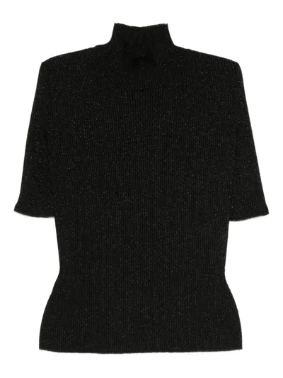 MISSONI ROBBED TURTLE-NECK SWEATER