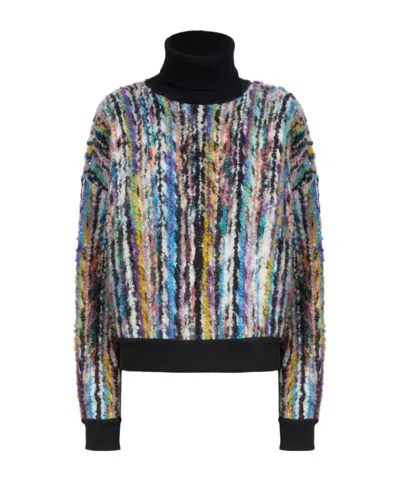 MISSONI ROLL-NECK KNITTED JUMPER