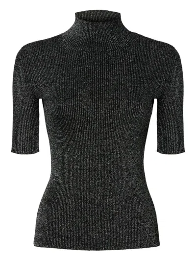 Missoni Roll-neck Sweater In Black