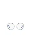 Missoni Round Frame Plain Mirror In White