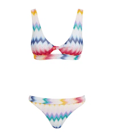 MISSONI ROUND NECK BIKINI SET