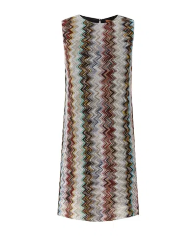 MISSONI ROUND NECK DRESS