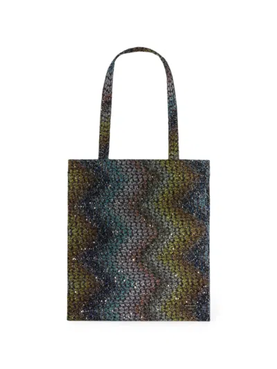 Missoni 살리나 시퀸 장식 토트 백 In Black