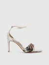Missoni Sandal With Adjustable Strap And Zig Zag Pattern In Multi