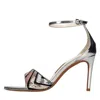 Missoni Sandal With Adjustable Strap And Zig Zag Pattern In Multi