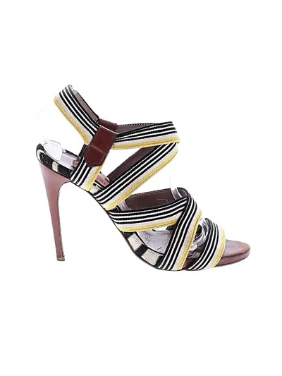 Pre-owned Missoni Sandals In Yellow
