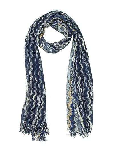 Pre-owned Missoni Scarf In Blue