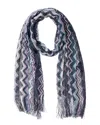 Missoni Scarf In Blue