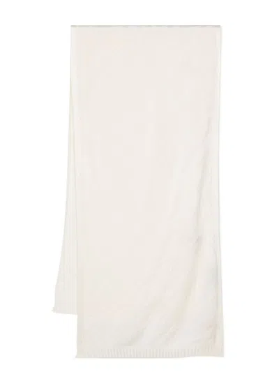 Missoni Women Viscose And Wool Blend Scarf In White