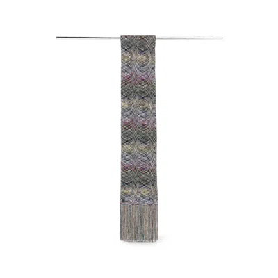 Missoni Zigzag Fringed Scarf In Multi