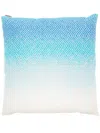 Missoni Scia Gradient-effect Cushion In Blue