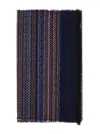 Missoni Fringed Scarf With Pattern Design In Multi
