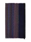 Missoni Fringed Scarf With Pattern Design In Multi