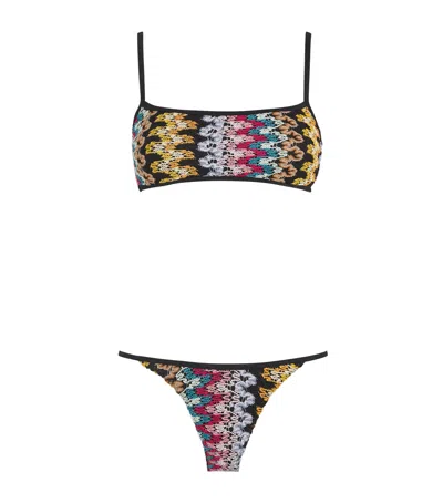 Missoni Scoop-neck Bikini In Multicoloured