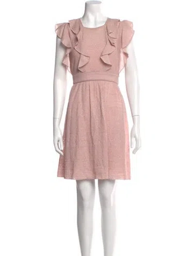 Pre-owned Missoni Scoop Neck Knee-length Dress