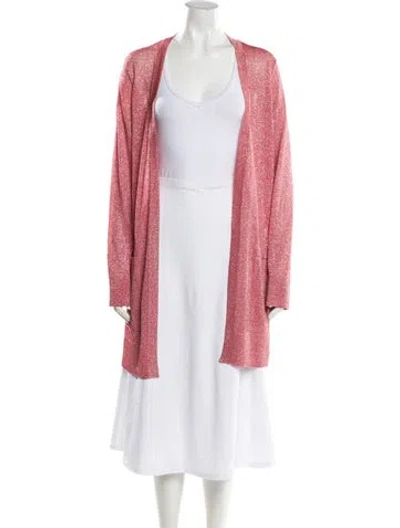 Pre-owned Missoni Scoop Neck Sweater In Pink