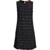 Missoni Sequin Check Sheath Dress In Blue