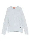 Missoni Sequin Chevron Sweater In Blue