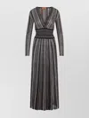 Missoni Long Dress With Sequin Embellishment In Multi