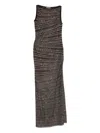 Missoni Sequin-embellished Maxi Dress In Brown