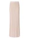 Missoni Sequin-embellished Maxi Skirt In Burgundy