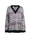 MISSONI MISSONI SEQUIN EMBELLISHED OVERSIZED V