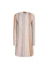 Missoni Sequin-embellished Pleated Dress In Multi-color