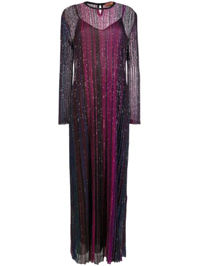 Missoni Sequin-embellished Maxi Dress In Multi