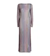 Missoni Handcrafted Knit Midi Dress With Long Sleeves In Multi