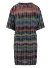 Missoni Sequin-embellished Short Dress In Multi