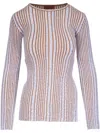 Missoni Sequin-embellished Top In White