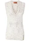 Missoni Sequin-embellished Vest In White